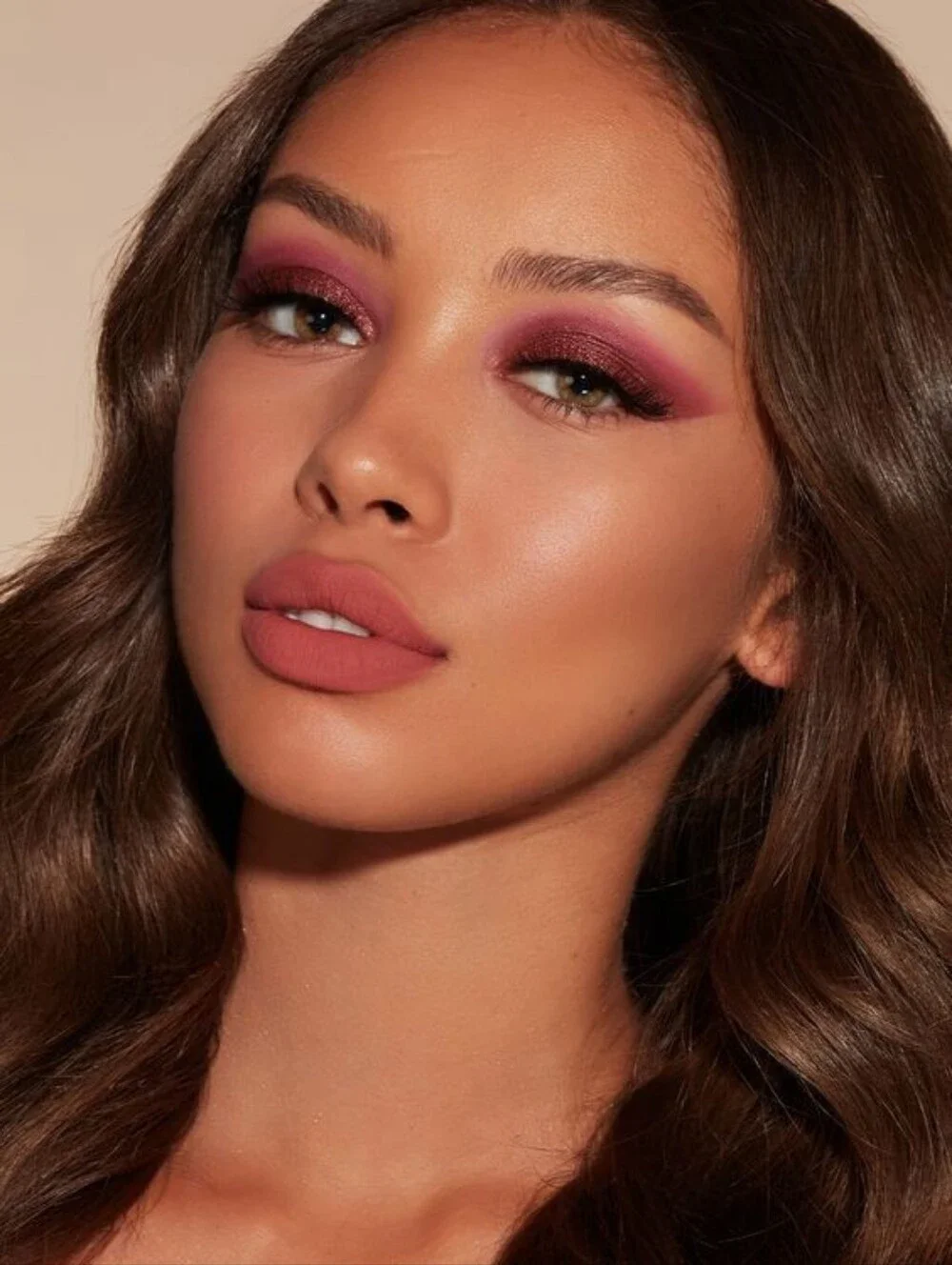 Natasha Denona Cupid Eyeshadow Palette — Rose, Mauve & Pink Metallic Shimmer